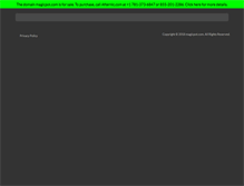 Tablet Screenshot of magicpot.com